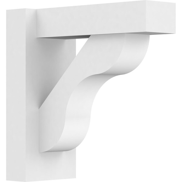 Ekena Millwork Carmel Architectural Grade PVC Outlooker with Block Ends, 5"W X 12"D X 12"H OUTP05X12X12CAR05 - main